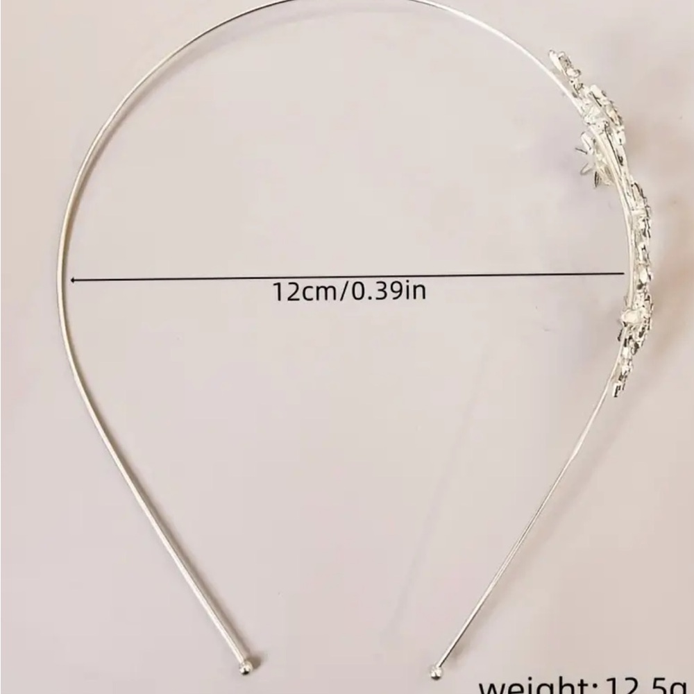 Golden Starry Rhinestone Headband - Picture 5 of 5